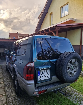 Mitsubishi Pajero cena 29900 przebieg: 348641, rok produkcji 2004 z Ziębice małe 121